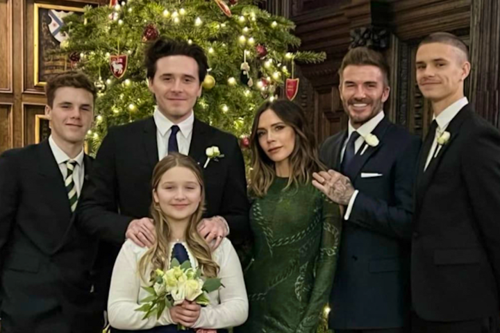 Die talentierte und attraktive Beckham Familie