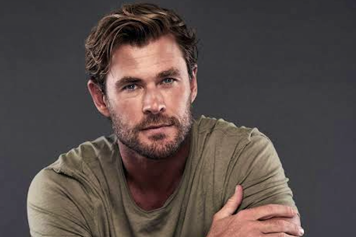 Der australische Schauspieler Christopher Bruce Hemsworth,